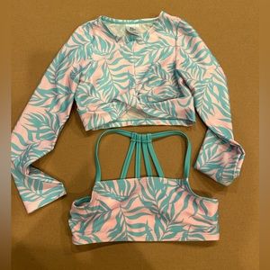 Kids Swimsuit Shirt+Top